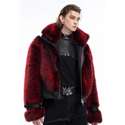 Inferno Noir Luxury Fur Jacket