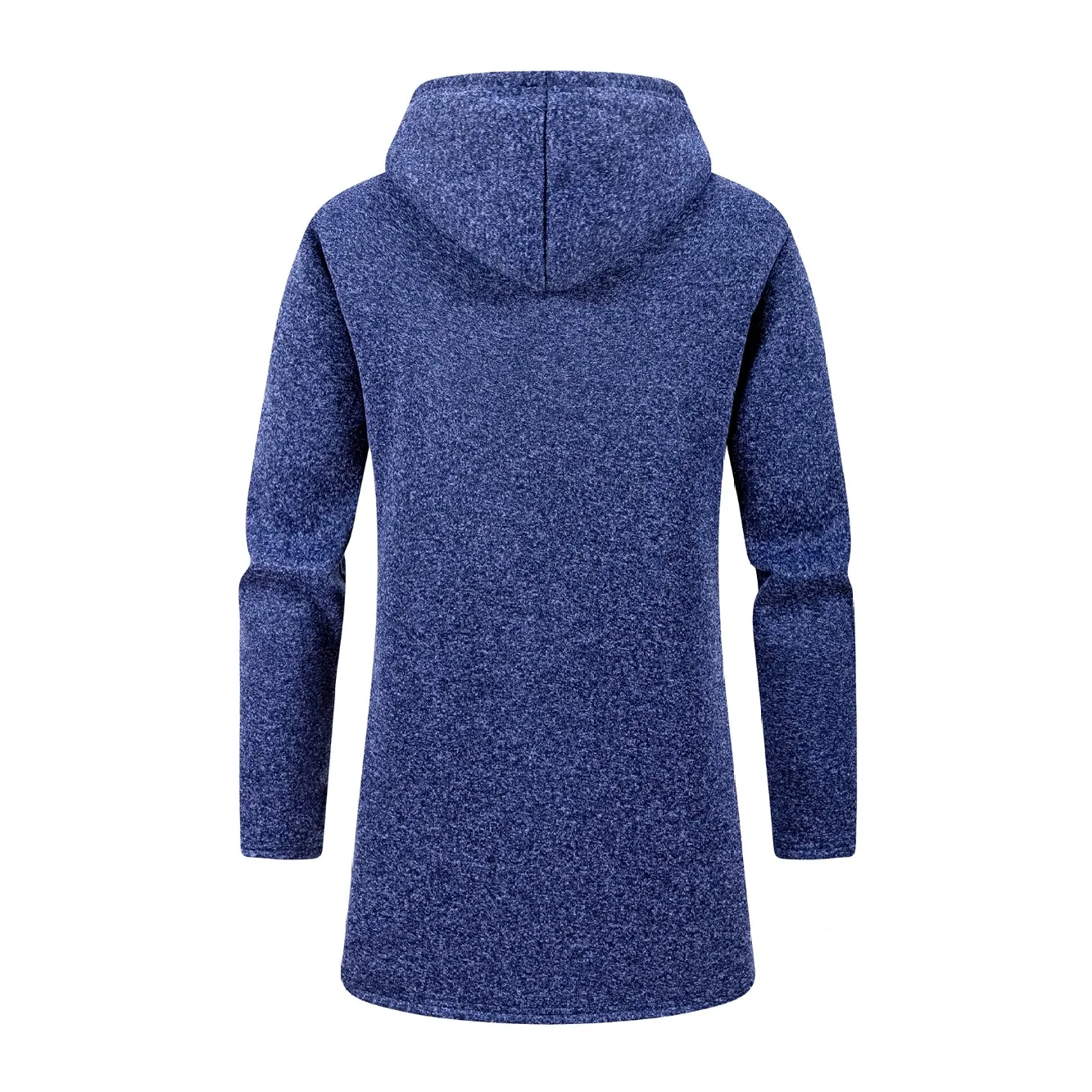 Arctic Heather Sherpa-Lined Hooded Coat