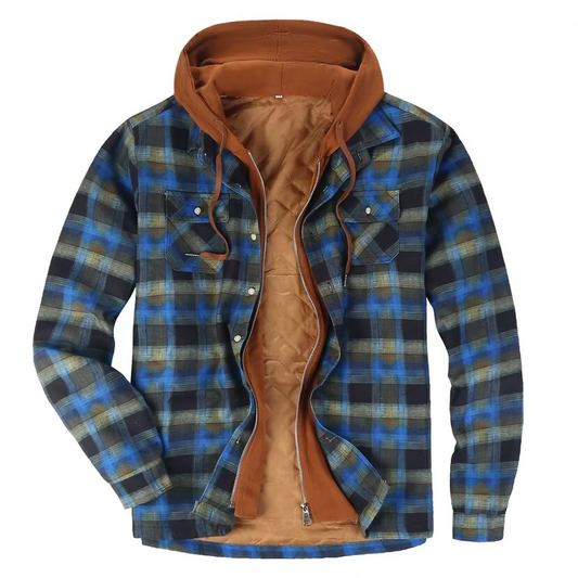 Blue Timber Trail Hooded Jacket