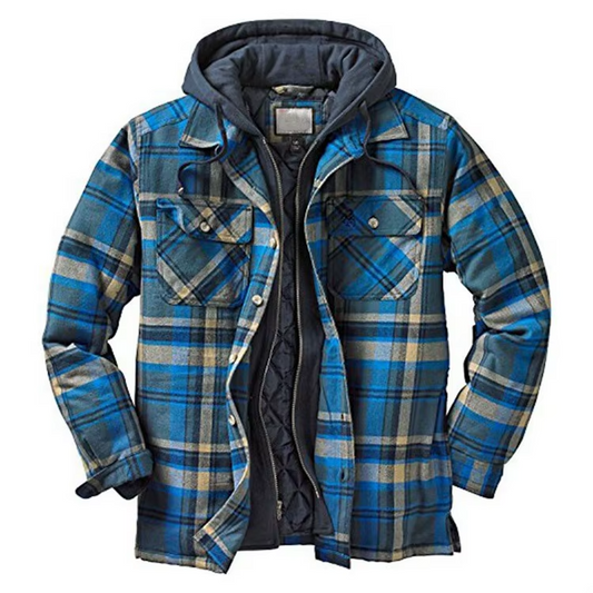OceanTrail Plaid Hooded Jacket