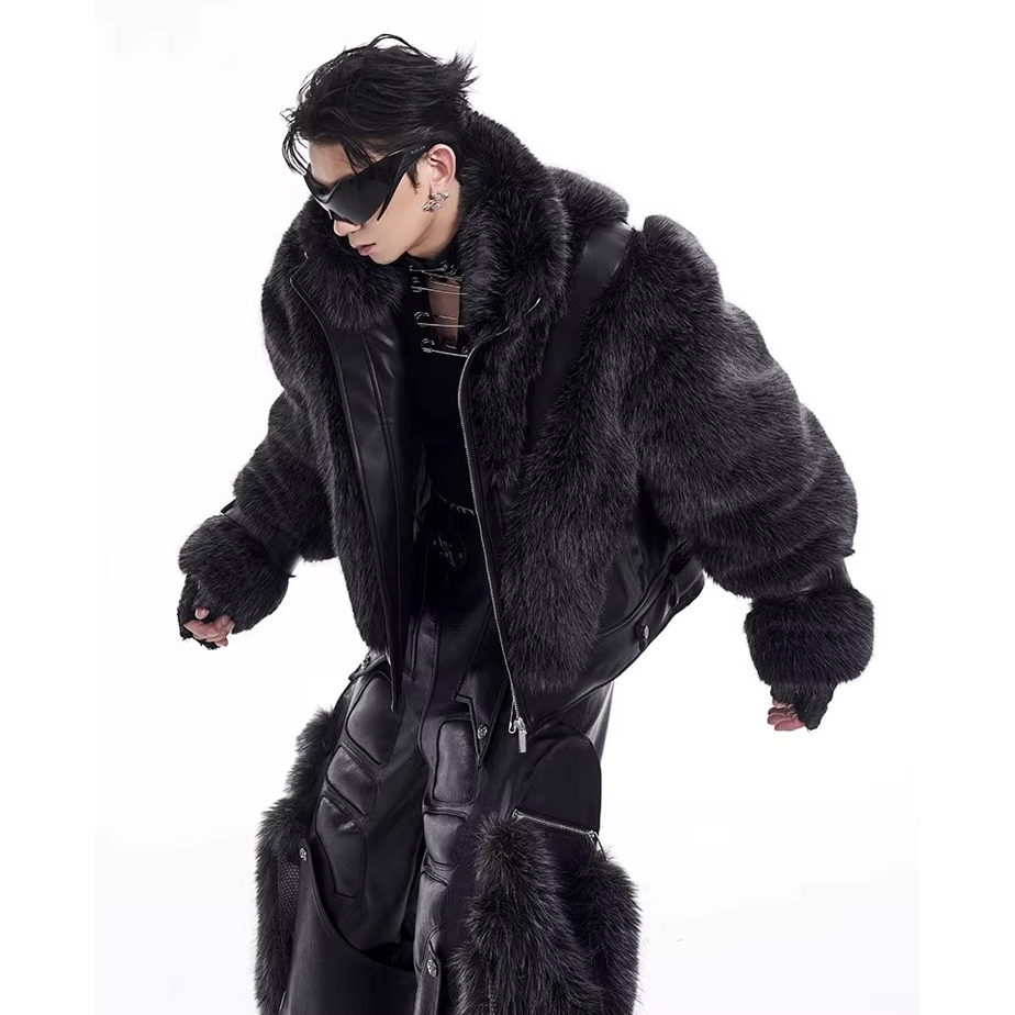 Inferno Noir Luxury Fur Jacket