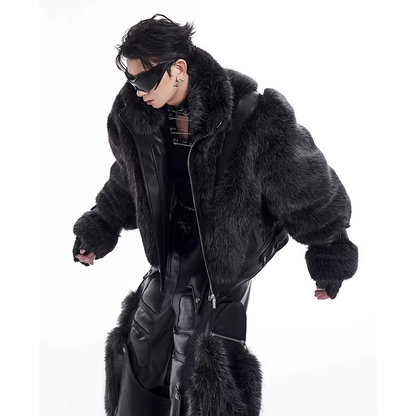 Inferno Noir Luxury Fur Jacket