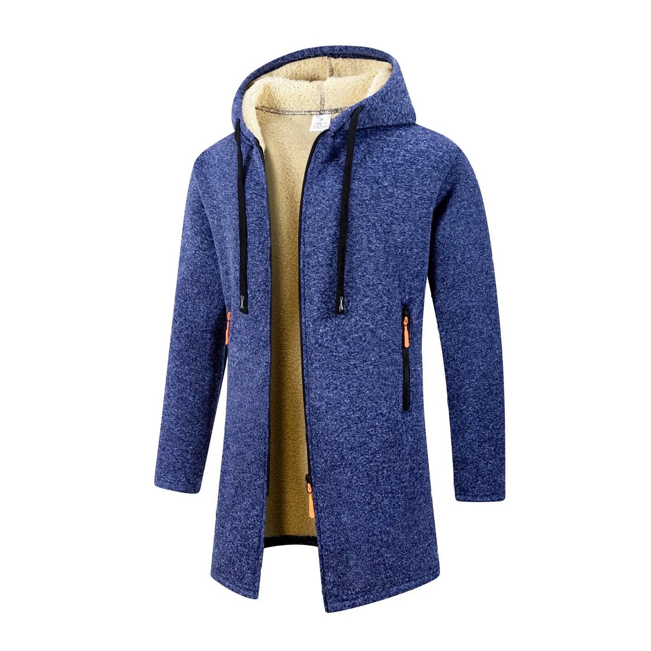 Arctic Heather Sherpa-Lined Hooded Coat