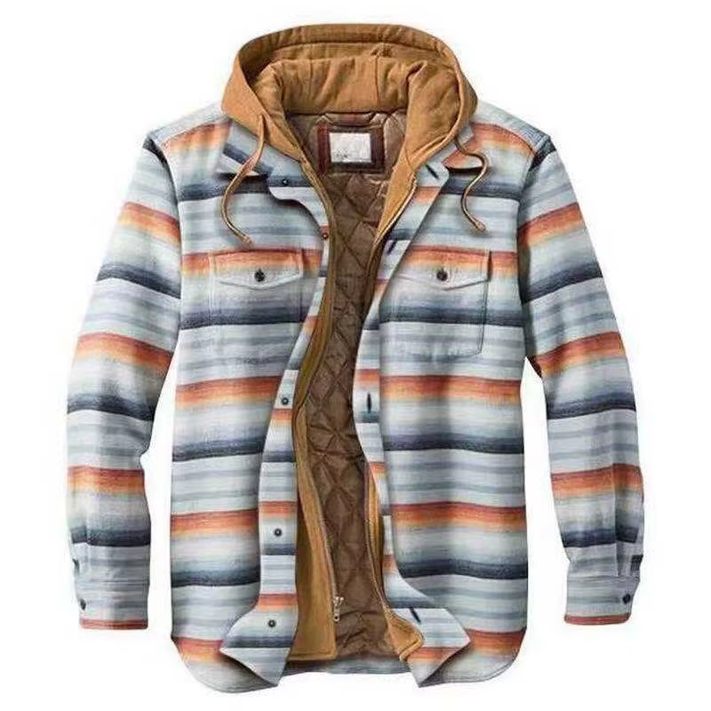 Misty Ridge Insulated Striped Jacket