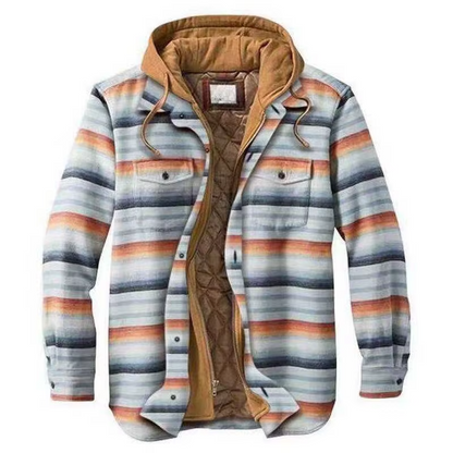 Misty Ridge Insulated Striped Jacket