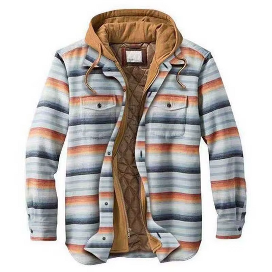 Misty Ridge Insulated Striped Jacket