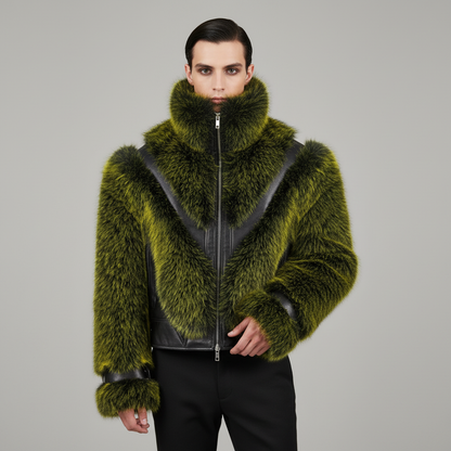 Inferno Noir Luxury Fur Jacket