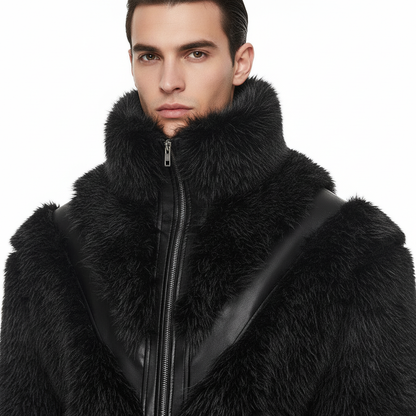 Inferno Noir Luxury Fur Jacket