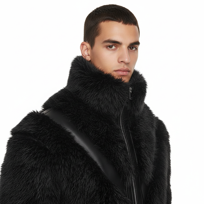 Inferno Noir Luxury Fur Jacket